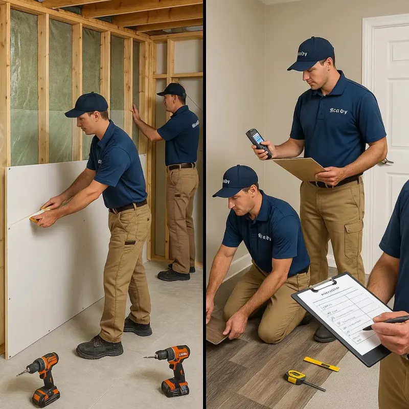Repairs and Reconstruction process in Amite, LA